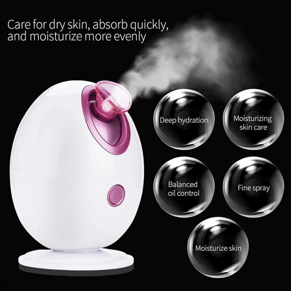 

Unisex Facial Skin Care Steamer Professional Face Sprayer Mist Salon Beauty Instruments