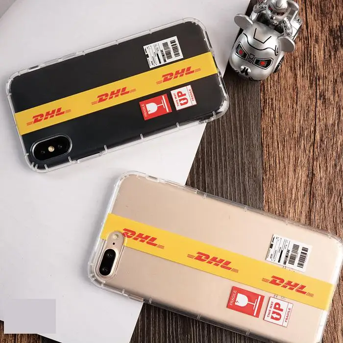 Индивидуальный чехол для телефона с рисунком Dhl Для Iphone X 11 pro Xs Max Xr 10 8 7 6 6s Plus