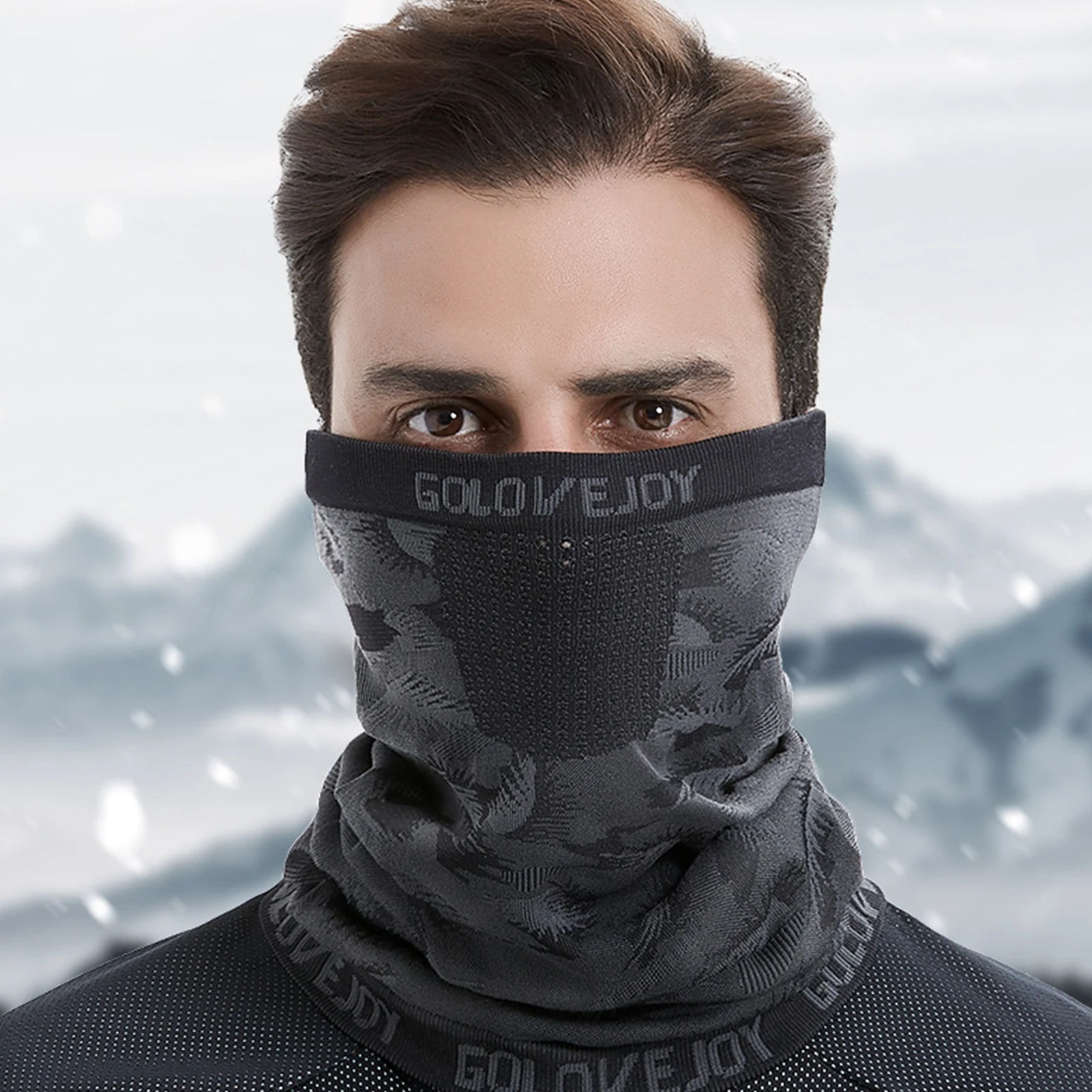 

Winter High Stretch Face Cover Ear Protection Neck Warmer Outdoor Fishing Breathable Windproof Soft Comfortable Riding Scarf