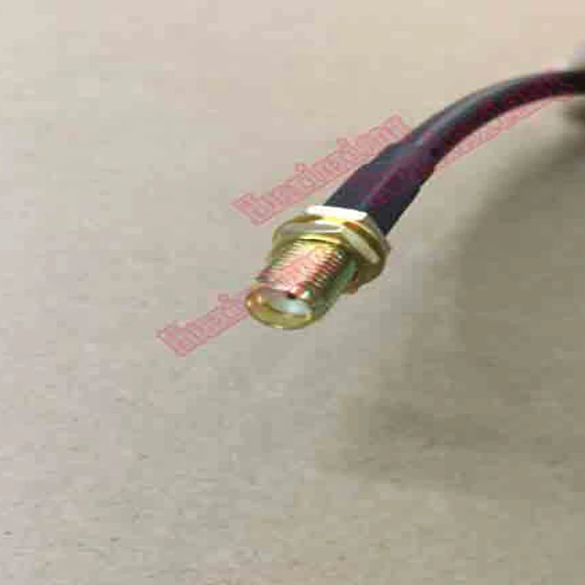1PCS RF UHF Female Jack To SMA Plug Cable SL16/SO239 SMA-K RG58 Extension Pigtail 20CM/50CM/100CM | Обустройство дома