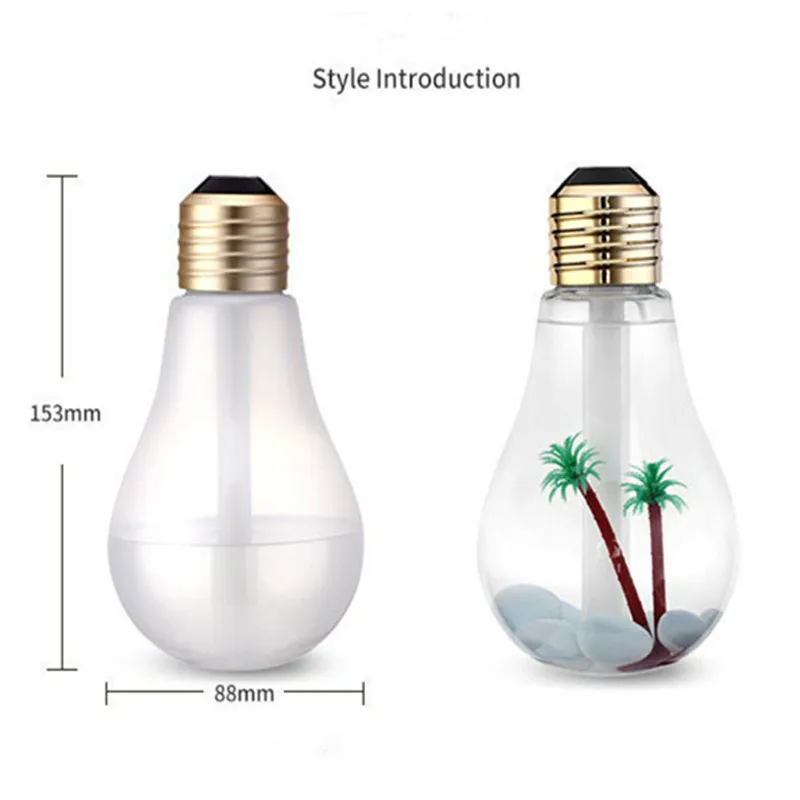 400 мл светодиодный ультразвуковой увлажнитель воздуха для домашнего эфирного