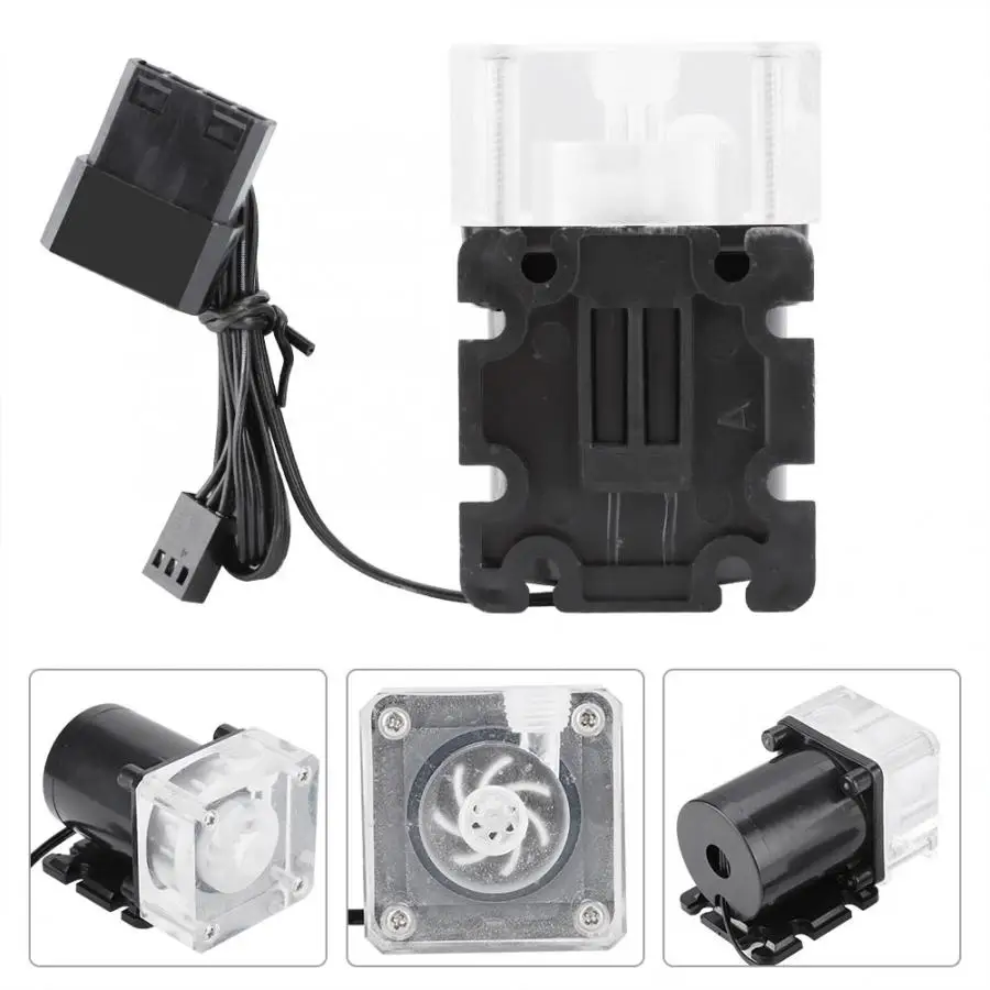 DC 12V G1/4 Thread с низким уровнем шума 600 л/ч | Компьютеры и офис