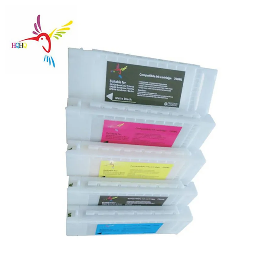 700ml 5pcs/SetT6941-t6945 Ink Cartridges for EpsonT3070 T5070 T7070 With Sublimation Ink t3070 InkCartridge with Update Chip