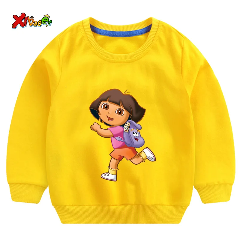 Толстовки для девочек 2020 Детская толстовка зимняя хлопковая одежда наряд