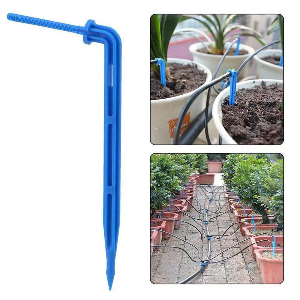 10 шт. Водосберегающие изогнутые стрелы капельная головка излучатель растений