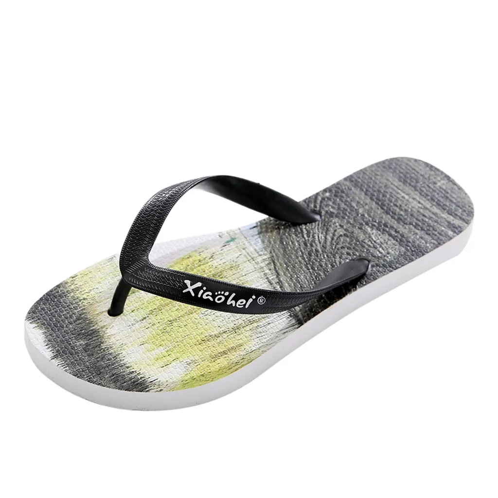 Модные мужские летние шлепанцы обувь для пары дышащие прогулок пляжа спорта