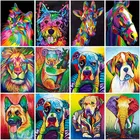 Масляная краска DIY 5D алмазная краска ing полностью круглая смола мозаика животное волк Алмазная вышивка крестиком Стразы ручной работы подарок