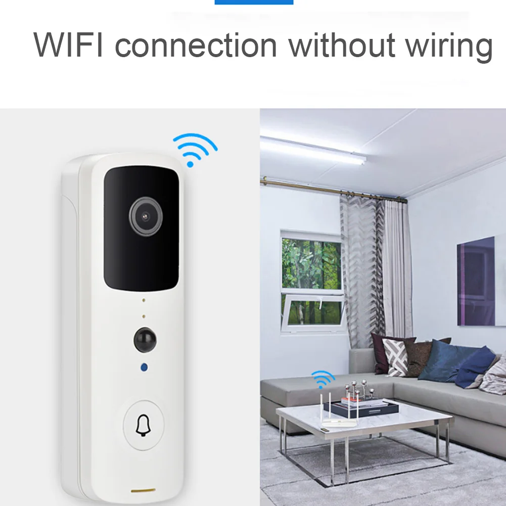 Беспроводной Wi Fi Пассивный ИК датчик движения оповещения Простая установка