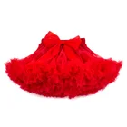 Юбка-пачка для маленьких девочек, пышная детская балетная юбка, юбки для маленьких девочек, юбки с большим бантом, тюлевые юбки для танцев и вечеринок для девочек, дешево