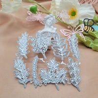 leaf metal cutting dies for embossing decorative crafts flower diy scrapbooking die cuts album papercutting gifts cards