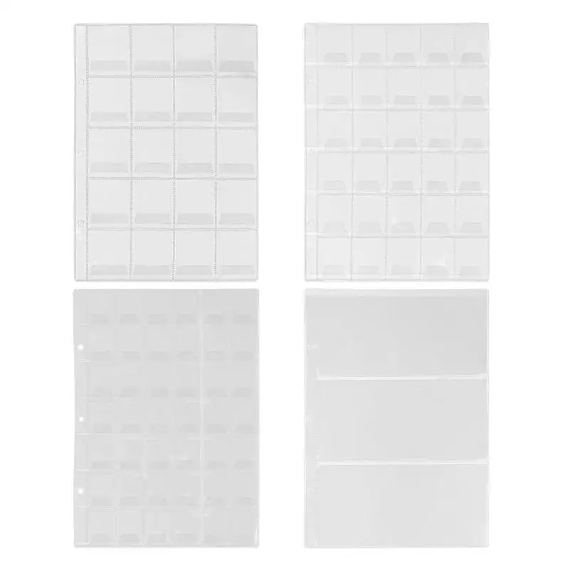 

Storage bag for cutting dies, PVC Plastic Sheet Coin Holder Album Storage Case For Cutting Die Stencil Album Stamp Crafts