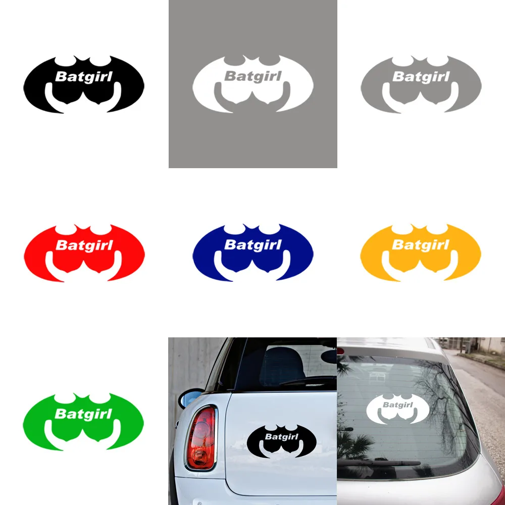 MIGNATIS-забавная наклейка Бэтмена в форме роспись художественная для автомобиля