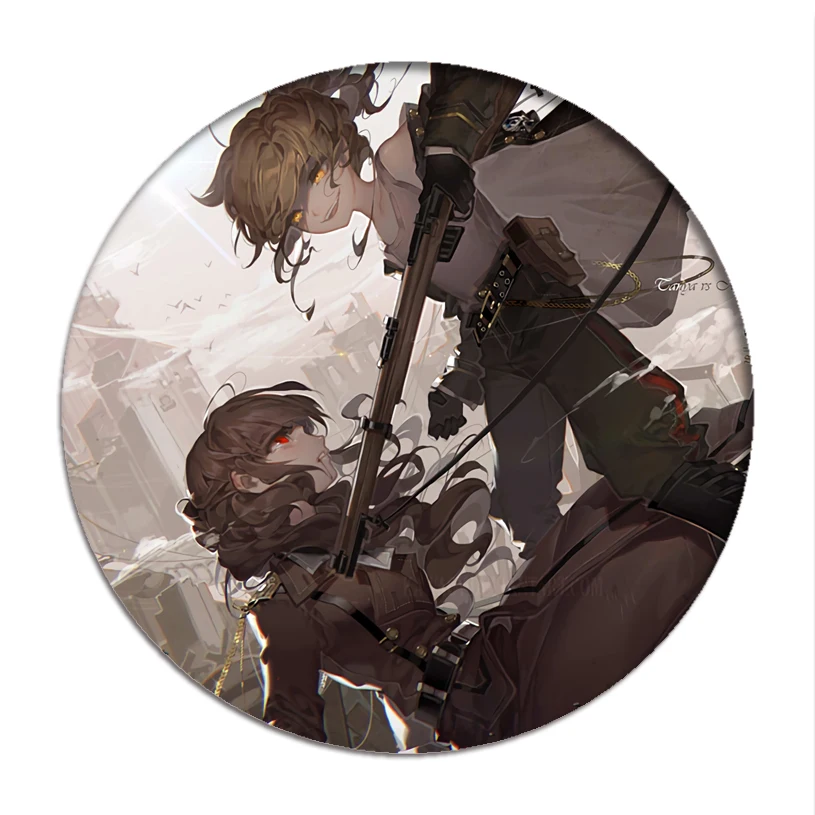 Сага о Тане злые Значки для косплея Таня дегуреплефа брошь икона коллекция