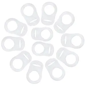 12 шт., силиконовые кольца-держатели для пустышки
