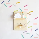 48 шт., разноцветные наклейки в виде полосок конфет для детской комнаты, украшения для стен, мебельные обои, наклейки для дома