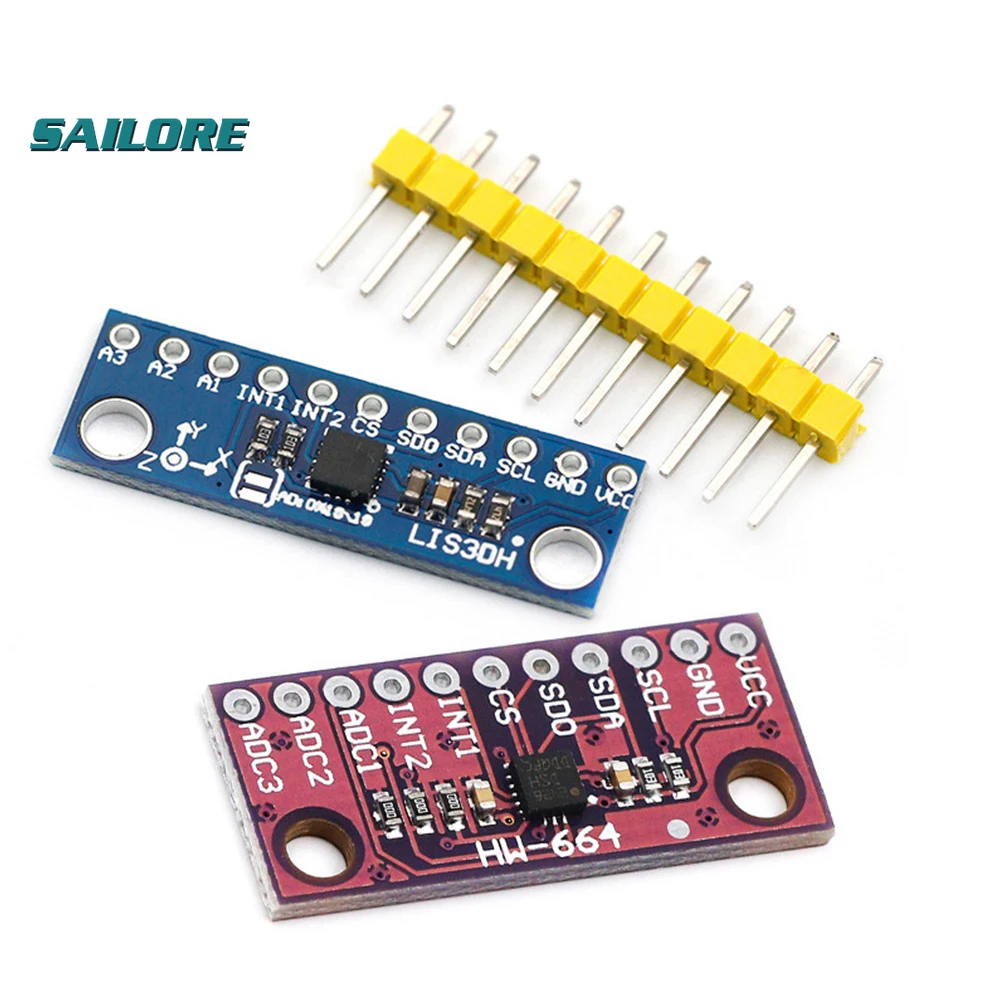 

LIS3DSH трехосевой акселерометр с высоким разрешением, трехосевой акселерометр LIS3DH для Arduino