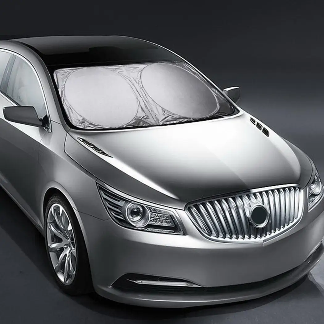 Переднее лобовое стекло автомобиля окно складываемая Защита от солнца щит