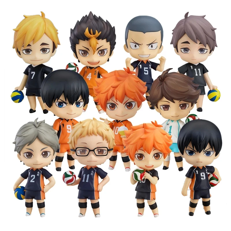 

Haikyuu! Sugawara Koushi Figuur Desktop Decoratie Collectibles Q Version Model Japanse Anime Figuur Model Speelgoed