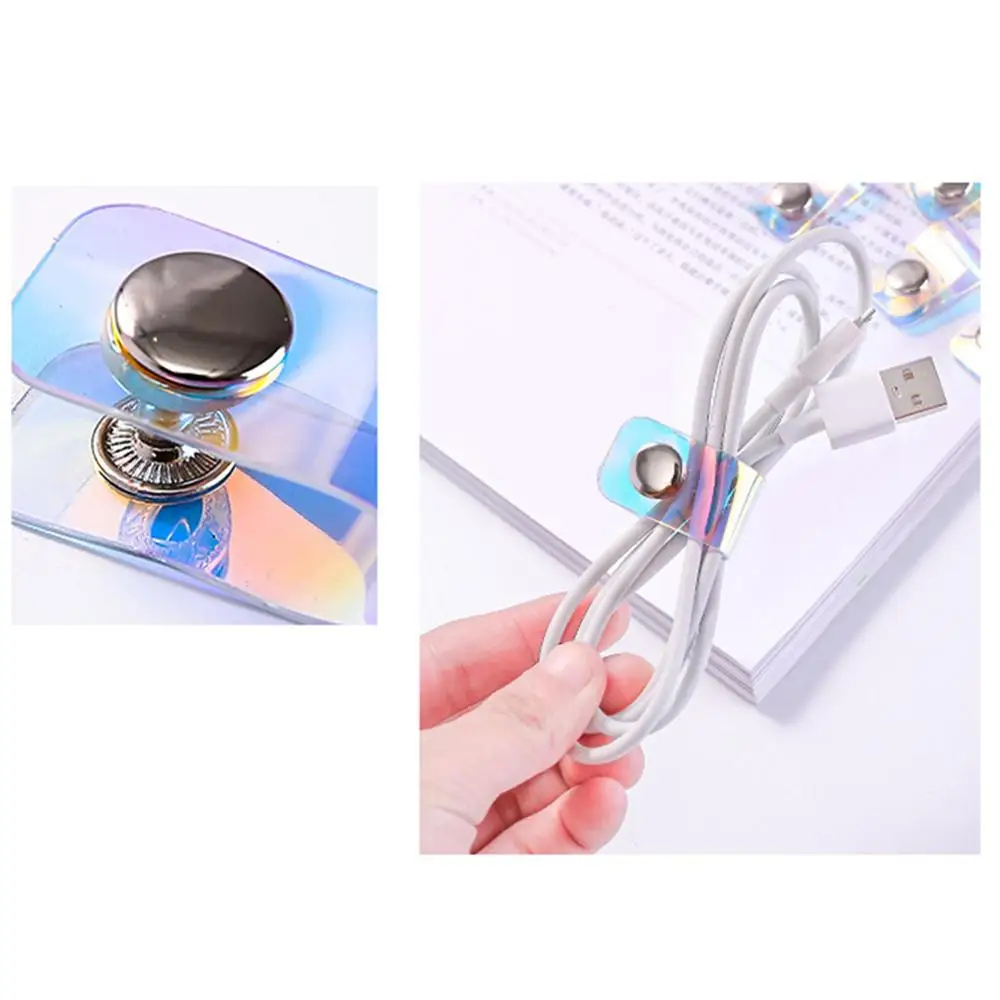 1 шт. ПВХ Кабельный органайзер держатель наушники в форме мыши провода Настольный