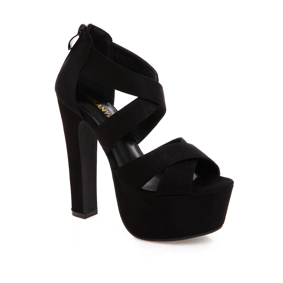 

2020 T-stage High Heel Women's Shoes 15cm Super High Thick Heel Summer Sandals Show Stage Performance Shoes women summer boots