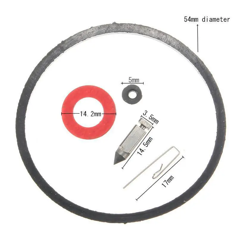 

Carburetor Needle&Seat Bowl Gasket Repair Kit For Tecumseh 631021ab VM80 H30 V60