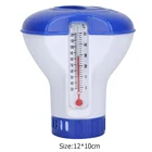 Органайзер для термометров температуры воды диспенсер для таблеток хлора, портативные аксессуары для бассейнов