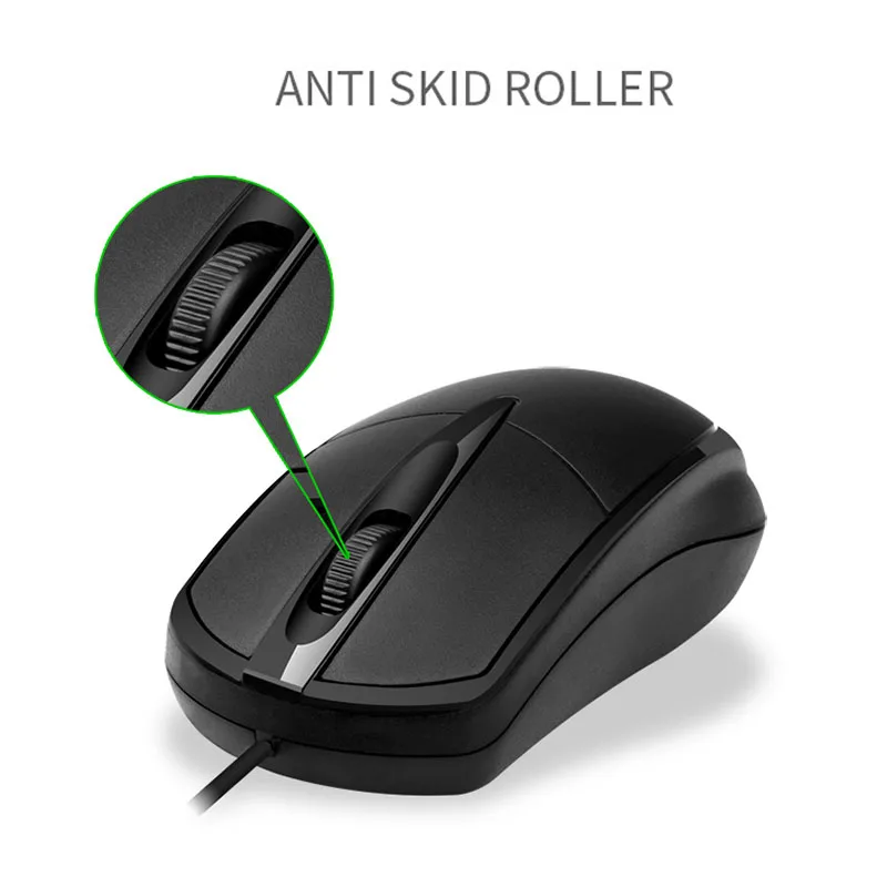 

Home Office Wired Computer Keyboard Mouse Combo Ergonomic USB Desktop Keyboard Classic Standard 104 Keys for PC Laptop Notebook