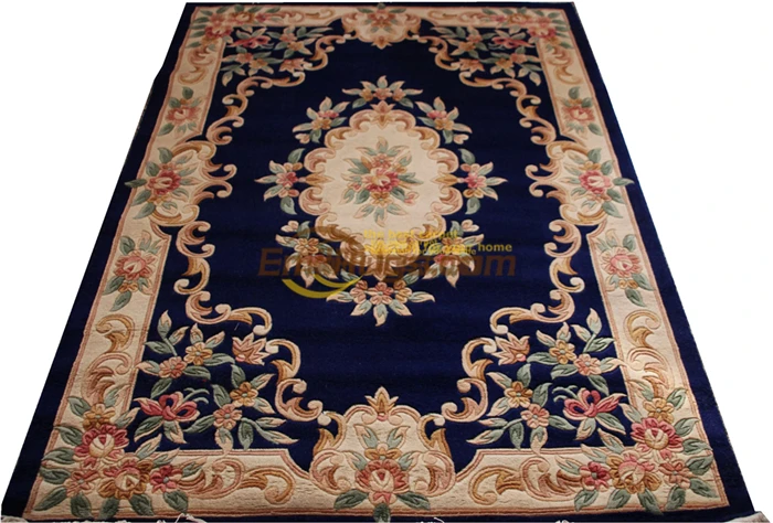 Античный испанский коврик ручной работы великолепный шерстяной шелковый ковер