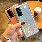 Чехол с блестками для Huawei Honor 9C 9A 9S 9X 8A 8S 8X 8C 10i 10 20S 30S 20 30 Pro P40 Lite E Y7P Y6P Y5P Y7 Y5 Y6 2019
