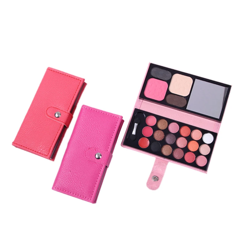 Палитра теней для век макияжа детский сценический набор пудра лица румяна тени с