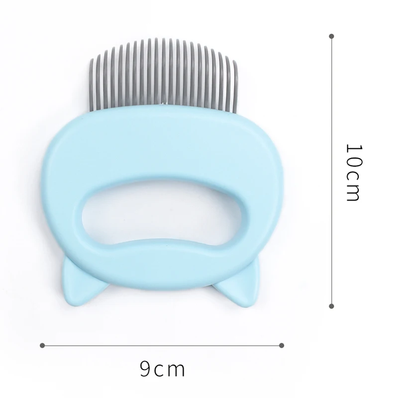 

Pet Massage Brush Shell Shaped Handle Pet Grooming Massage Tool To Remove Loose Hairs Only For Small and Medium Pets Clean Comb
