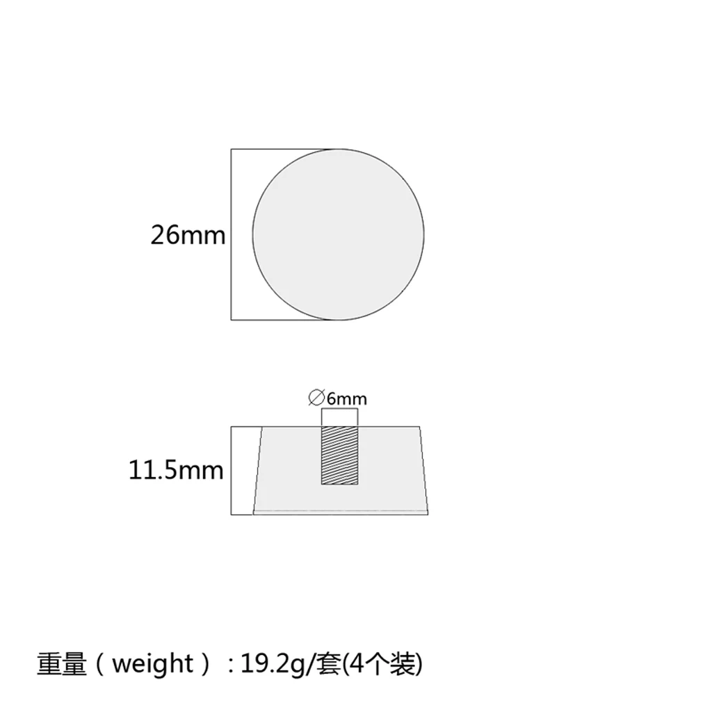 

4 ручки регулировки громкости гитары для аксессуаров для электрогитары