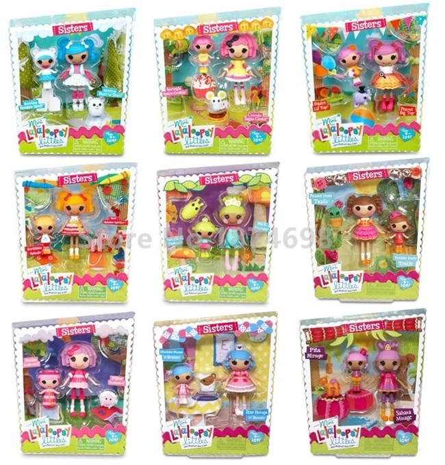 Новые игрушки миниатюрная кукла Lalaloopsy коллекционные фигурки куклы для девочек