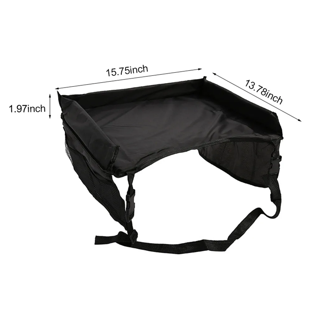 Waterproof Baby Child Car Seat Tray Storage Rack Safety Rear Trunk Net Cellphone Stroller Food Desk Holder | Мать и ребенок