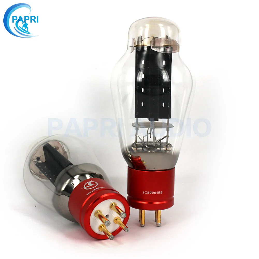 PAPRI Новинка WE300B PLUS вакуумная трубка HiFi Shuguang300B Замена для аудио HIFI DIY трубчатый