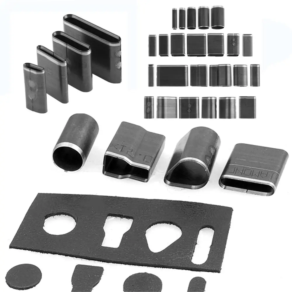 24 шт. ручные инструменты для кожевенного ремесла дыропробивные пустотелые