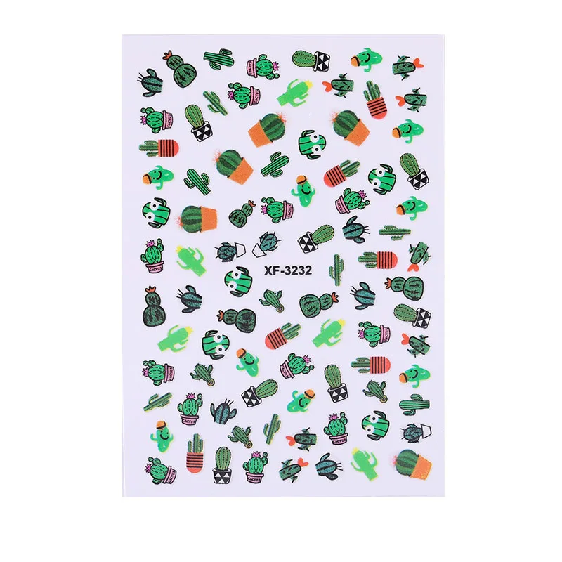 Блестящая Цветочная водная наклейка слайдеры Декор Маникюр Новый 1 набор