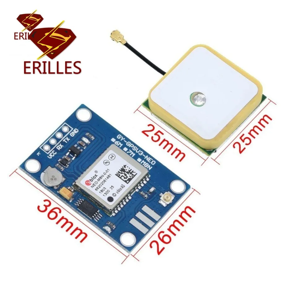 GY-GPS V3-M8N NEO-M8N-001 восьмого Beidou GPS модуль APM MWC управление полетом | Электроника