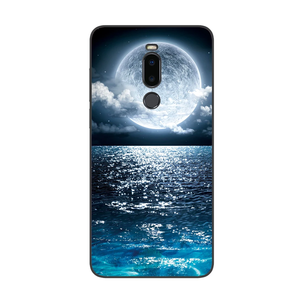 42 GUCOON силиконовый чехол для Meizu Note 8 Note8 6,0 дюймов Чехол Мягкий ТПУ защитный чехол для телефона с изображением волка Роза Цветы Чехол-бампер - Цвет: 42