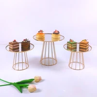 multicolor cake stand home party display stand wedding decoration desktop afternoon tea birthday dessert fudge wrought tray