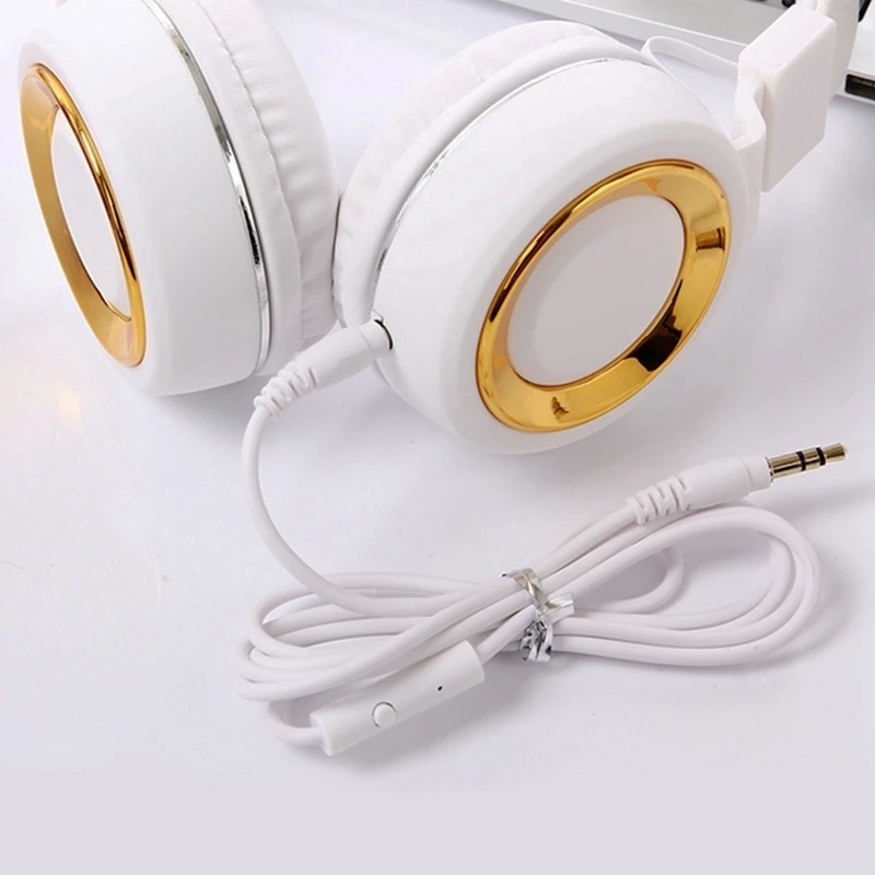 Профессиональный Hifi музыкальные наушники складная гарнитура С микрофоном для