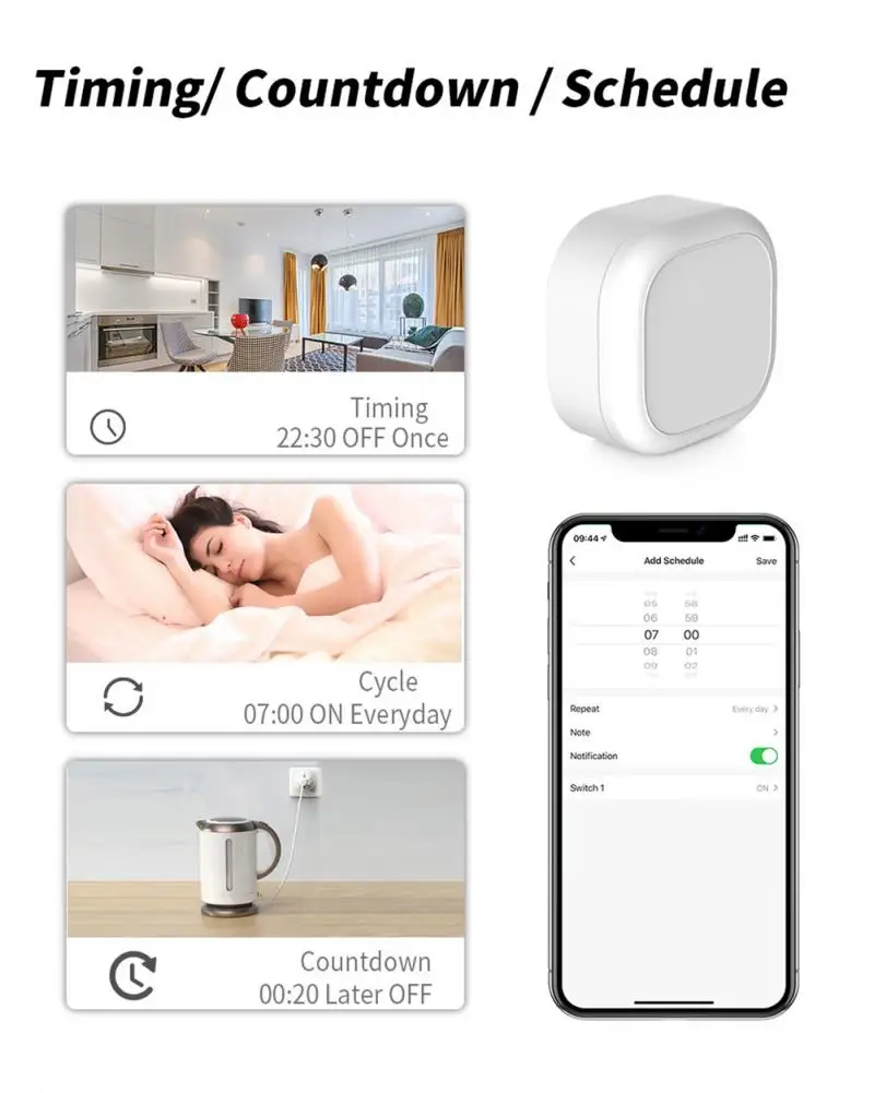 Умный выключатель Homekit дистанционное управление через приложение Cozylife голосовое
