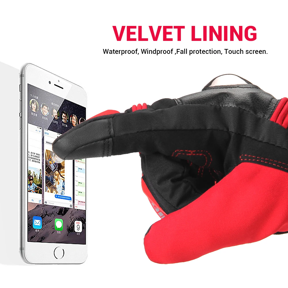 Мотоциклетные Перчатки Guantes, мотоциклетные перчатки для верховой езды, перчатки для заездов, дышащие мотоциклетные перчатки на полный палец,, водонепроницаемые, ветрозащитные, зимние
