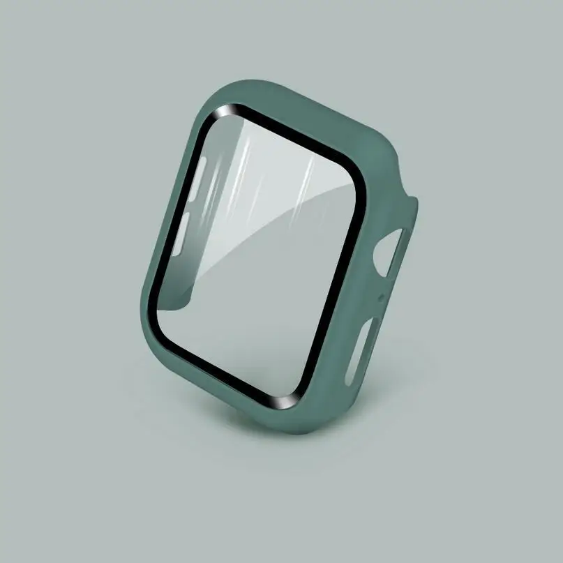 Полное покрытие для Apple Watch Series 6 5 4 3 2 1 SE iWatch бампер жесткий чехол Защитная