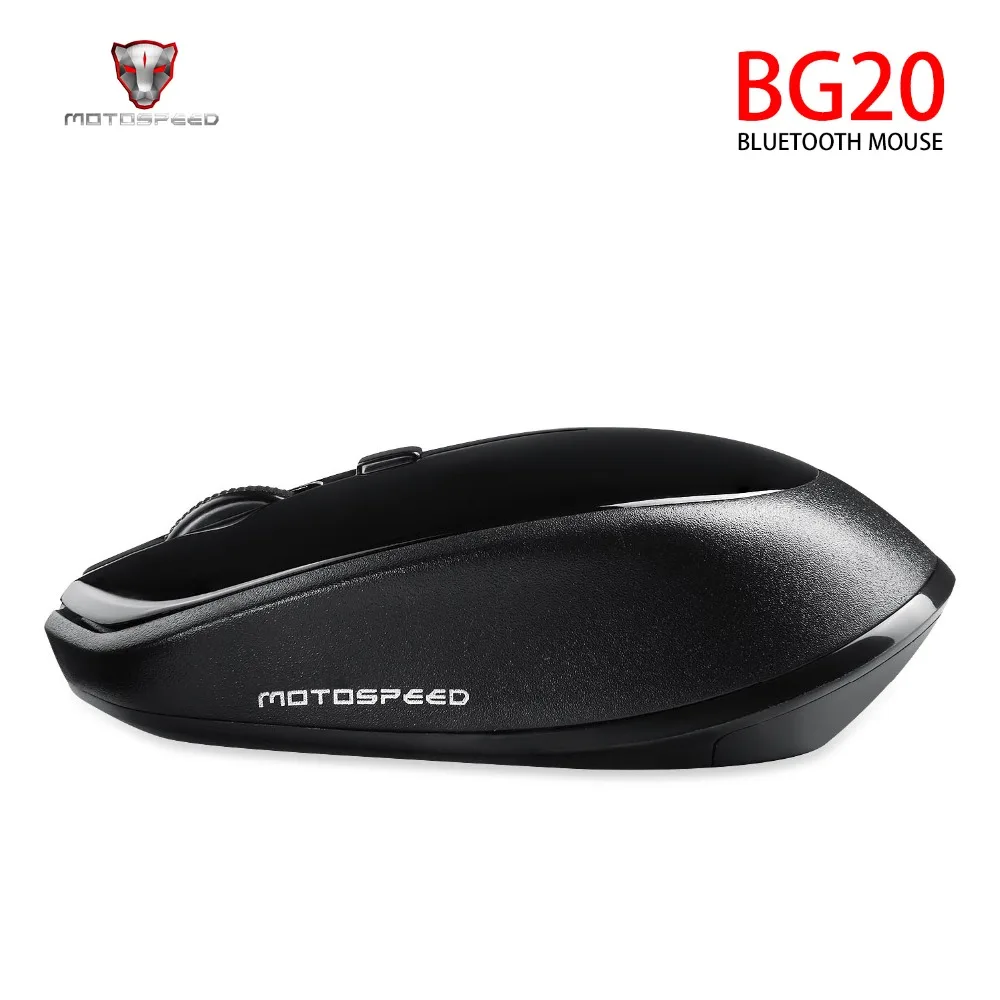Motospeed оригинальная беспроводная мышь 2 4 ГГц мини оптическая 2400 dpi 4000 FPS Bluetooth BG20 для