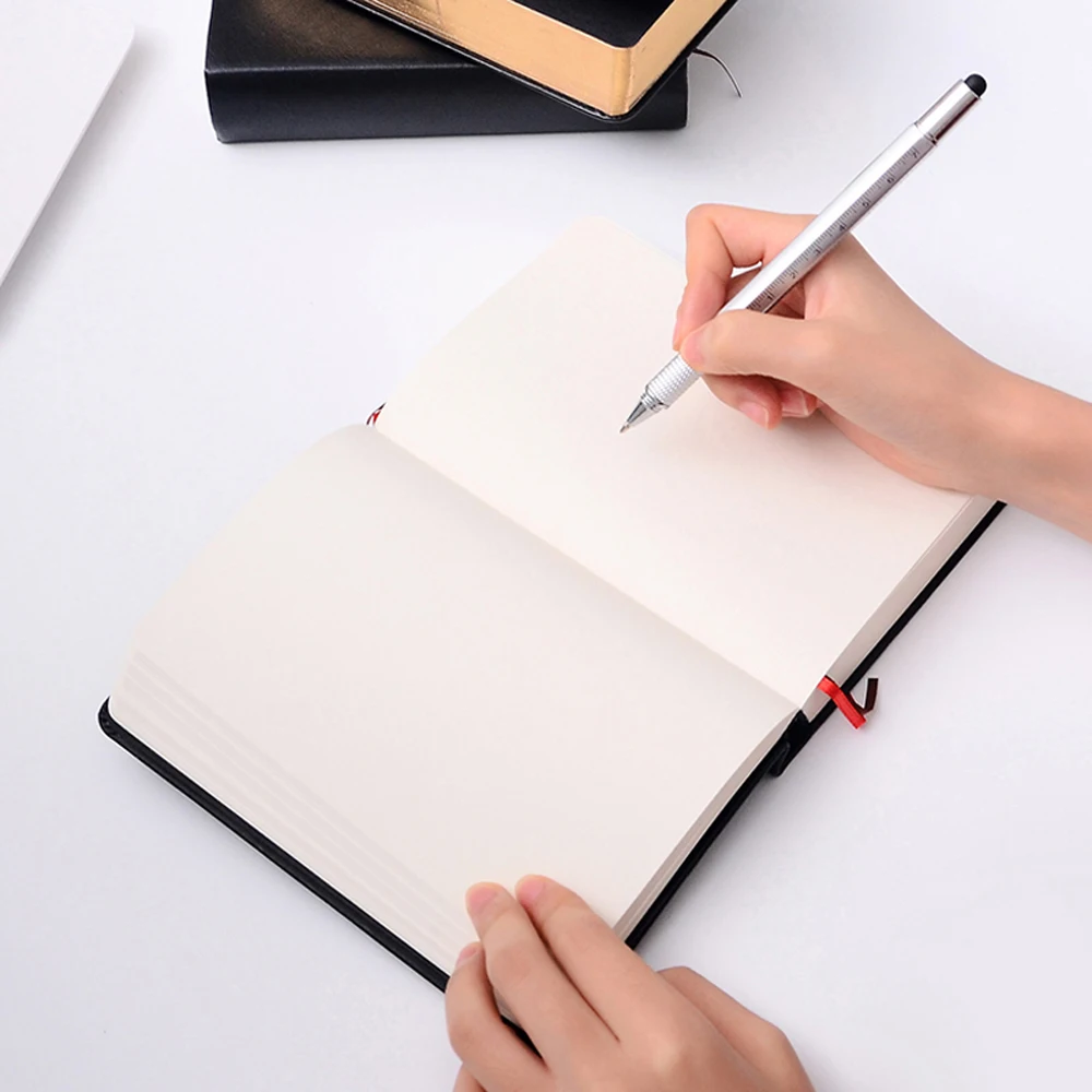 

Retro Leather Notebook Thick Paper Bible Diary Book Notepad New Blank Weekly Plan Writing Notebooks Office School Supplies