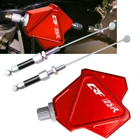 cnc stunt clutch lever easy pull cable system for honda crf125r 1992 2007 1993 94 95 96 97 98 99 2001 2002 2003 2004 2005 2006