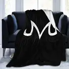 Пушистое одеяло с логотипом Majin Vegeta, пушистое Флисовое одеяло, мягкое одеяло
