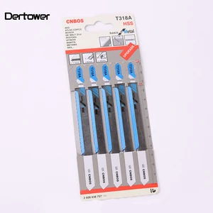 5 шт. T318A HCS изогнутые сверхдлинные ножи для резки металла длиной 130 мм