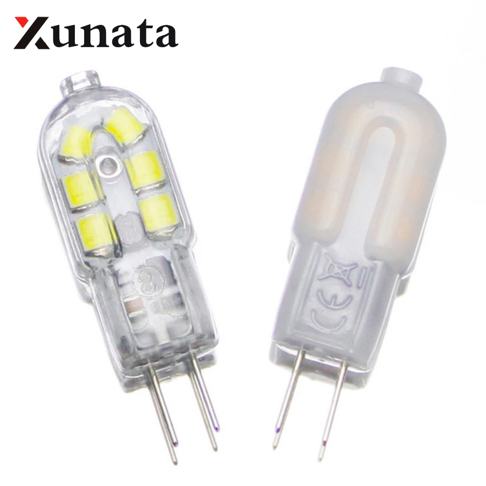 Светодиодная лампа G4 2 Вт = 20 лампочка в виде капсулы 12 В 220 SMD2835 точесветильник